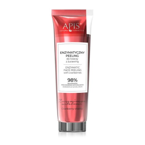 cranberry enzymatic face scrub from Apis