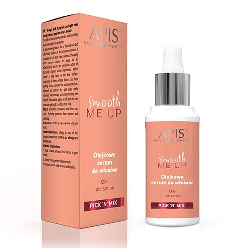 Apis Pick’N’Mix Smoothing Hair Serum in Oil for Frizzy Dry Rough Hair 30ml