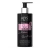 apis rose madame perfume pink glow shine body balm.