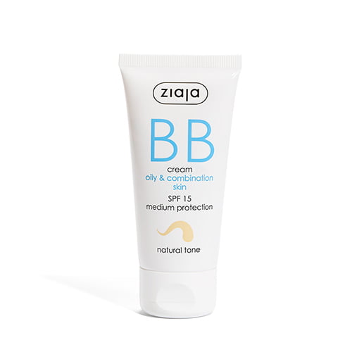 Ziaja BB Cream with SPF 15 for Oily & Combination Skin - Natural Tone