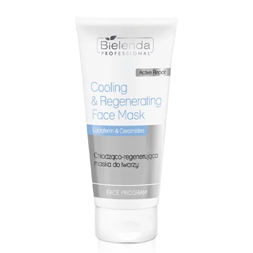 Soothing mask after cosmetic treatments from Bielenda.