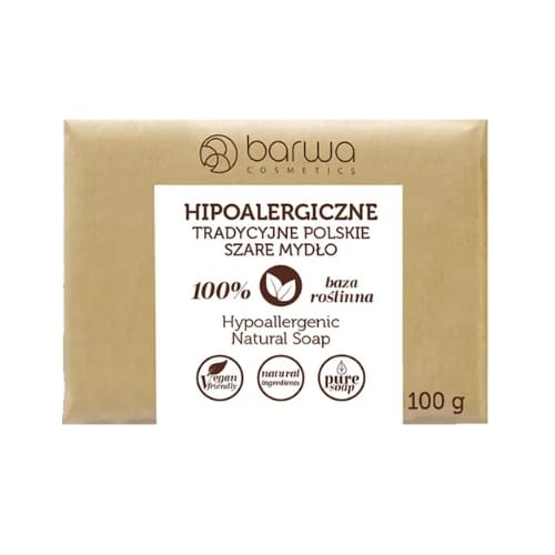 Barwa Cosmetics Hypoallergenic Traditional Grey Soap 100 g