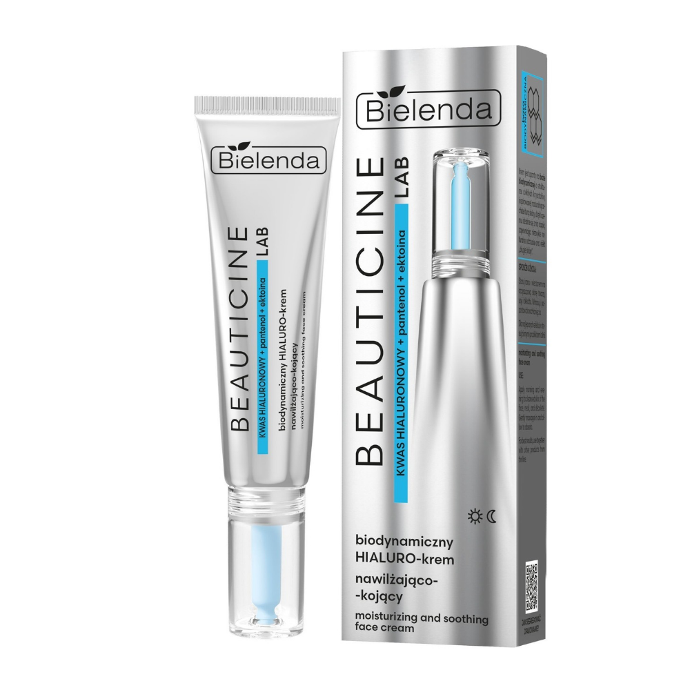 Bielenda Beauticine Lab Biodynamic HIALURO Moisturising & Soothing Face Cream 40ml