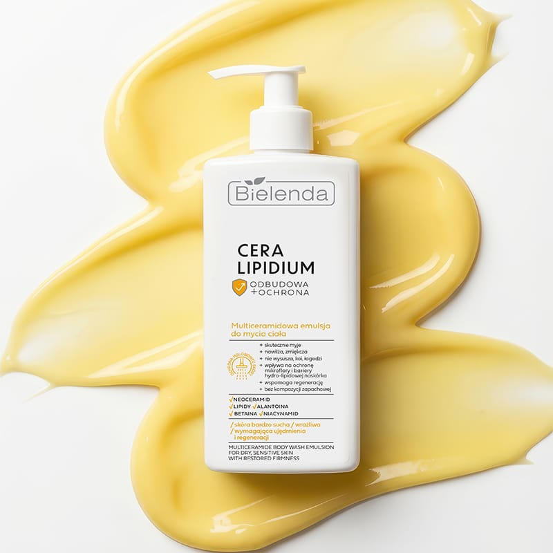 Bielenda Cera Lipidium Multi-Ceramide Body Wash Emulsion for Dry Sensitive Skin 300ml