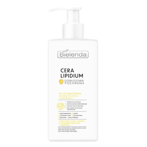 Bielenda Cera Lipidium Multiceramide Makeup Removal Cleansing Emulsion 300ml