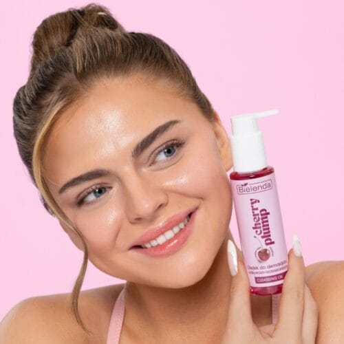 Bielenda Cherry Plump Nourishing & Cleansing Makeup-Removing Oil 100ml