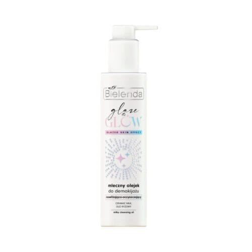 Bielenda Glaze & Glow Moisturising Milky Make-Up Removing Cleansing Oil 100ml