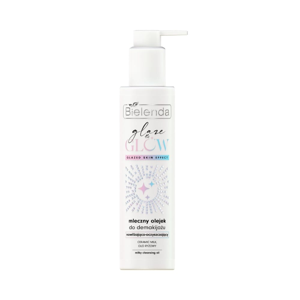Bielenda Glaze & Glow Moisturising Milky Make-Up Removing Cleansing Oil