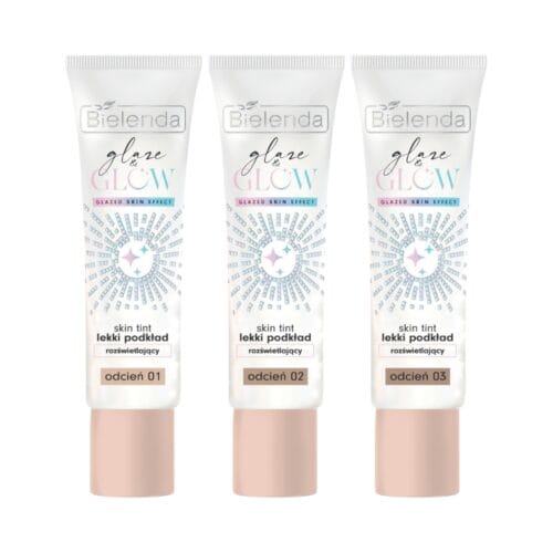 Bielenda Glaze & Glow Skin Tint Lightweight Brightening Foundation 30g