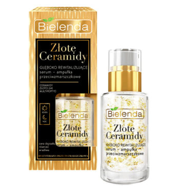 Best anti-wrinkle face serums with gold and ceramides.