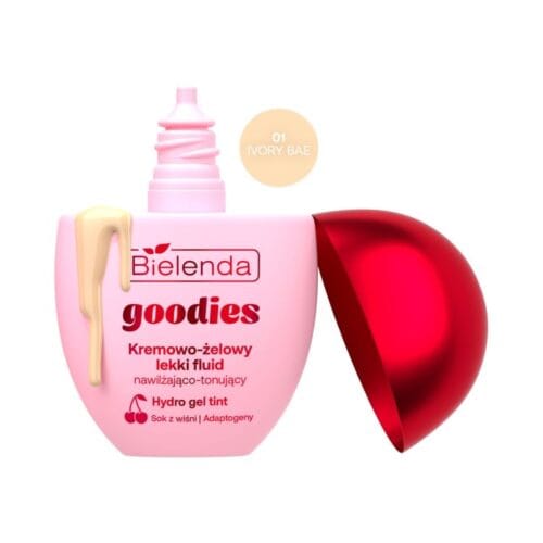 Bielenda Goodies Hydrating Cream-Gel Tint Light Foundation 01 Ivory Bae 40ml