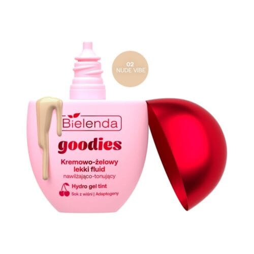 Bielenda Goodies Hydrating Cream-Gel Tint Light Foundation 02 Nude Vibe 40ml