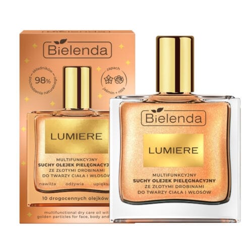 Bielenda Lumiere Multifunctional Dry Care Oil with Golden Particles