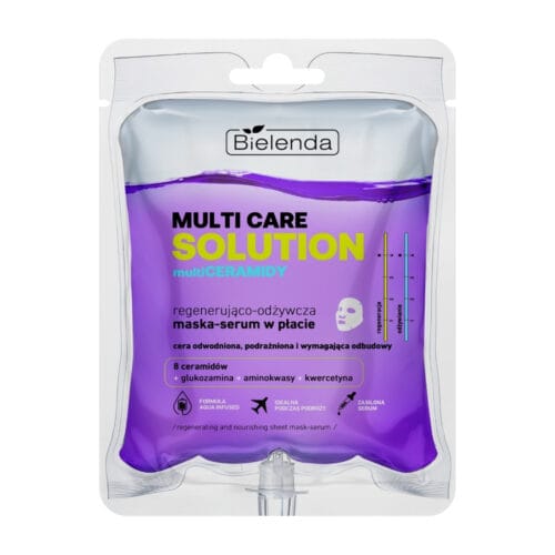 Bielenda Multi Care Solution Multi‑Ceramide Regenerating & Nourishing Sheet Mask-Serum 1 Sheet