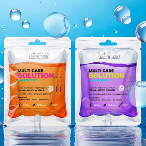 Bielenda Multi Care Solution Multi‑Peptide Revitalising & Firming Sheet Mask