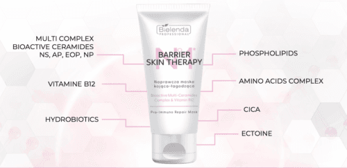 Bielenda Professional Barrier Skin Therapy Pro-Immuno Soothing & Repairing Face Mask 150ml