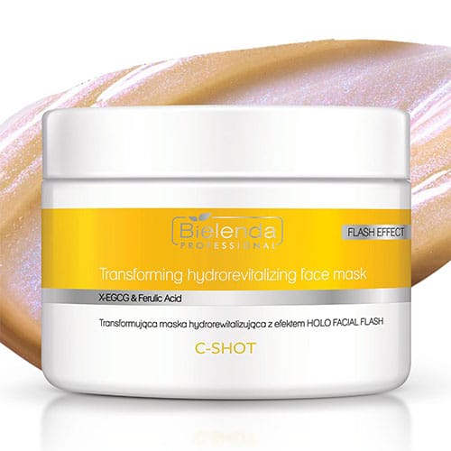 Bielenda Professional C-SHOT Transforming Hydro-Revitalising Mask with HOLO FACIAL FLASH Effect 150ml