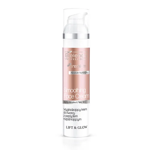 Bielenda Professional Lift & Glow Smoothing Face Cream with Brightening Peptide 100ml