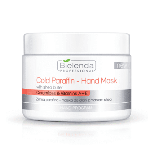 Bielenda Professional Cold Paraffin Hand Mask with Ceramides & Vitamins A+E, 150g
