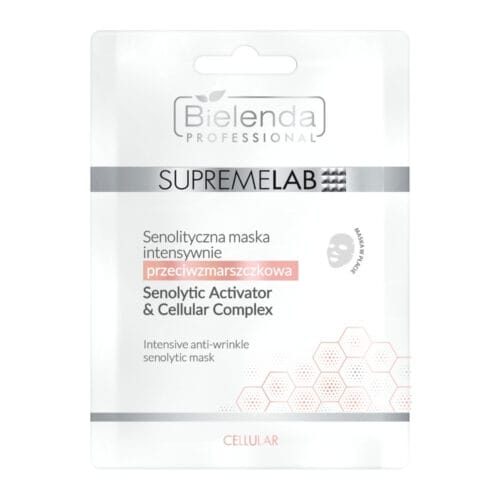Bielenda Supremelab Cellular Intensive Anti-Wrinkle Senolytic Sheet Mask 1pcs