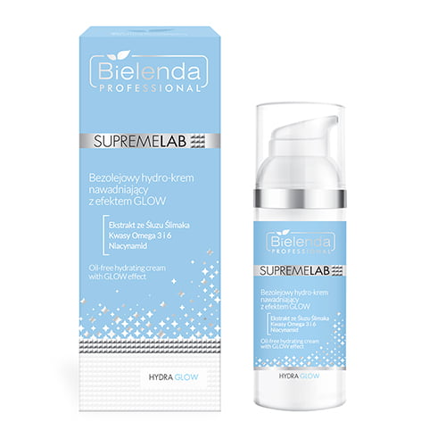 Bielenda Professional Supremelab Hydra Glow Oil-Free Moisturising Hydro-Cream