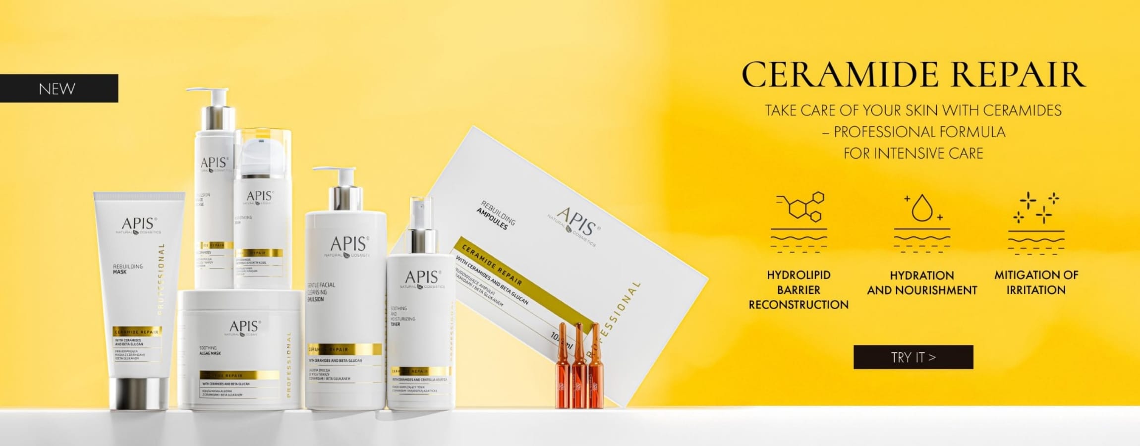 Apis professional Ceramide Repair Banner