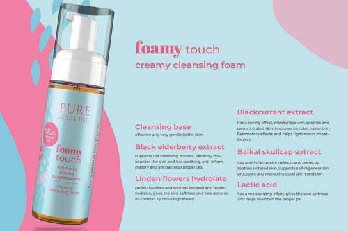 Clochee Pure Foamy Touch Creamy Cleansing Foam