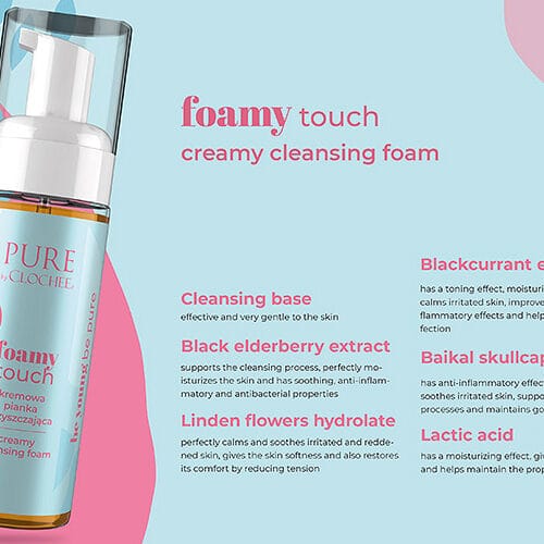 Clochee Pure Foamy Touch Creamy Cleansing Foam