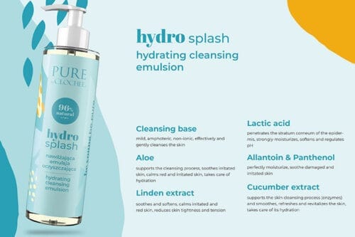 Clochee Pure Hydro Splash Hydrating Cleansing Emulsion