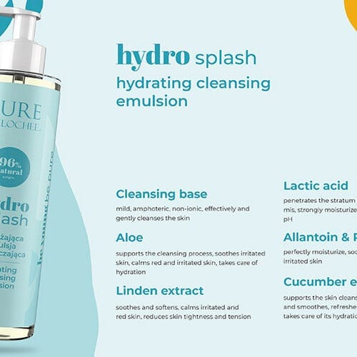 Clochee Pure Hydro Splash Hydrating Cleansing Emulsion