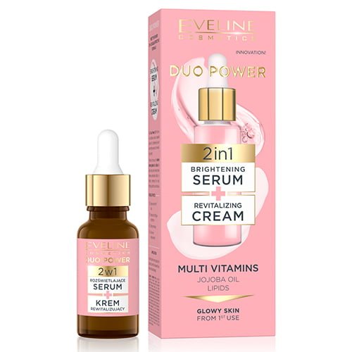 Eveline Cosmetics Duo Power 2in1 Brightening Serum-Cream