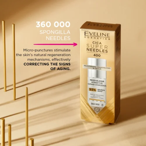 Eveline Super Needles CICA 400 Meso-Elixir Ageing Symptoms Corrector 30ml