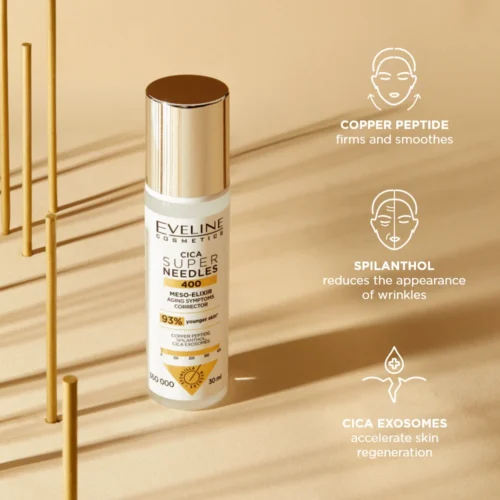 Eveline Super Needles CICA 400 Meso-Elixir Ageing Symptoms Corrector 30ml