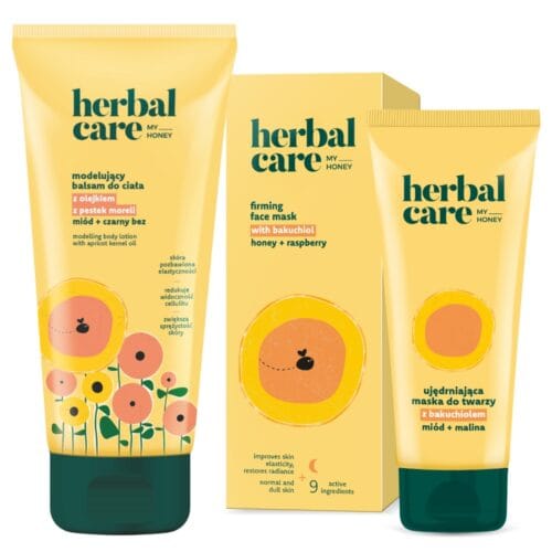 Farmona Herbal Care My Honey Modelling Body Lotion & Firming Face Mask Set