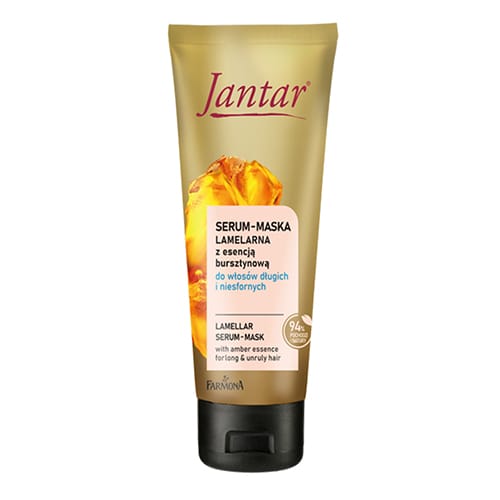 Farmona Jantar Lamellar Serum-Mask with Amber Essence for Long Unruly Hair 100ml