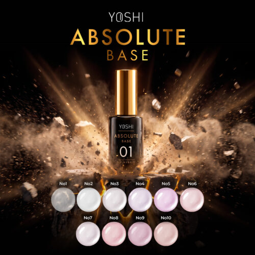 YOSHI Absolute Base Coat Hard UV Hybrid No.1 Clear 10ml