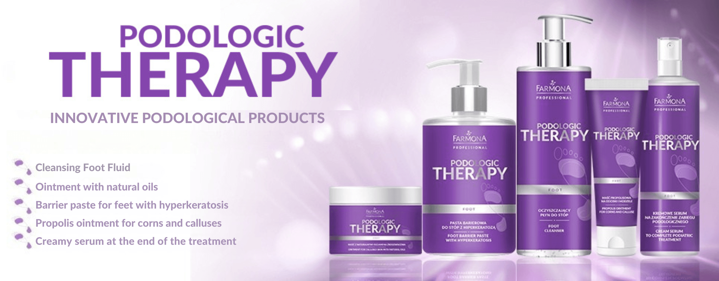 Famrona Podologic Therapy Line Banner