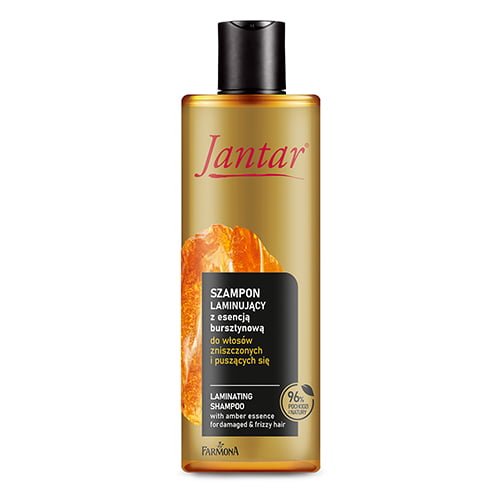 Farmona Jantar Laminating Shampoo with Amber Essence for Damaged & Frizzy Hair 300ml