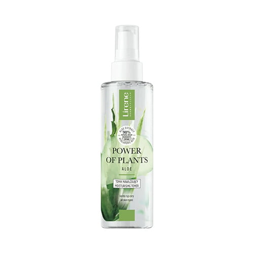 Lirene Power of Plants Moisturising Face Toner with Aloe Spray 200ml