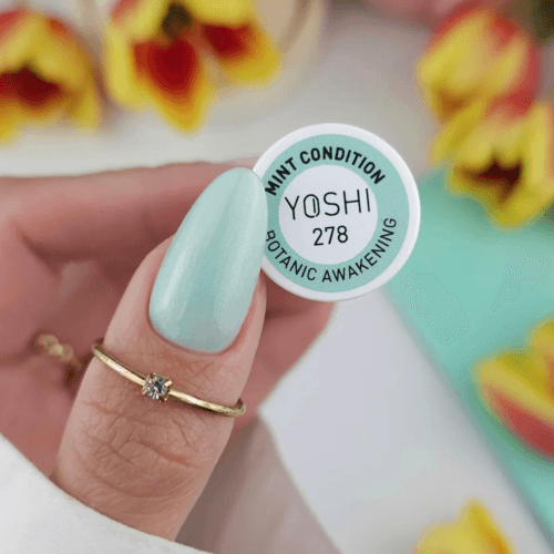 Yoshi Botanic Awakening 278 Mint Condition – Pastel Mint UV/LED Gel Nail Polish