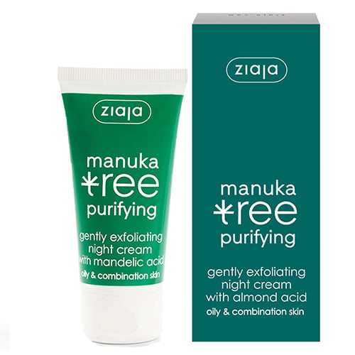 Ziaja Manka Tree Purifying Gently Exfoliating Night Cream