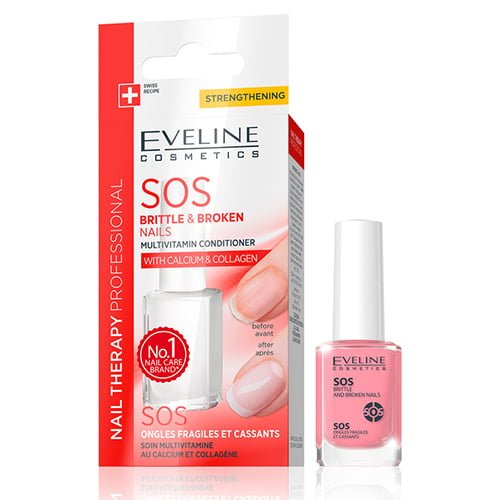 Eveline Cosmetics Nail Therapy Professional SOS Multivitamin Nail Conditioner 12ml