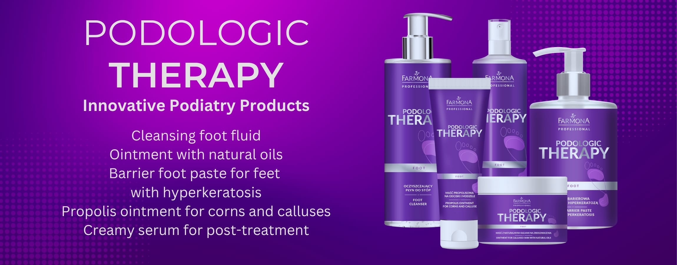 Famrona Podologic Therapy Line Banner