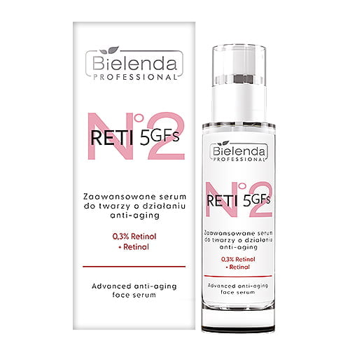 Bielenda Professional RETI 5GFs Advanced Anti-Aging Face Serum with 0.3% Retinol 30ml