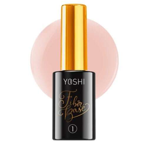 YOSHI Hybrid Fiber Base Coat UV/LED No.1 Warm Nude 10ml