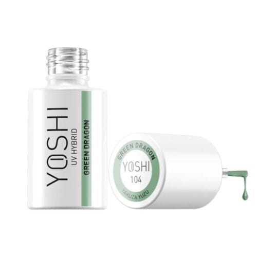 YOSHI Hybrid Nail Gel Polish UV/LED – Green Dragon 104