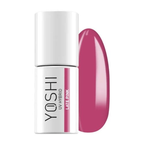 YOSHI Hybrid Nail Gel Polish UV/LED – Late Pink 313 – 6 ml