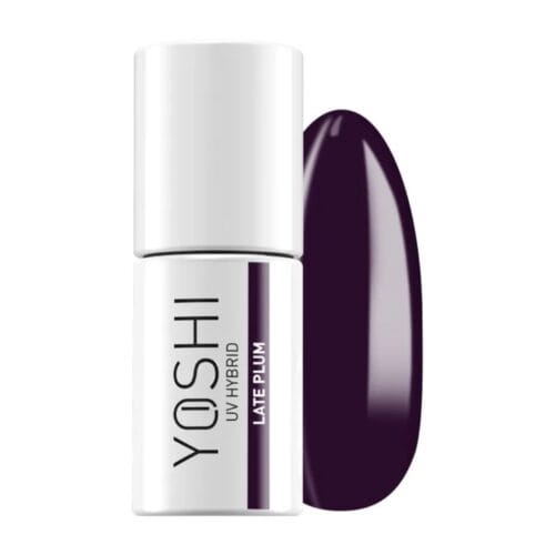 YOSHI Hybrid Nail Gel Polish UV/LED – Late Plum 311 – 6 ml