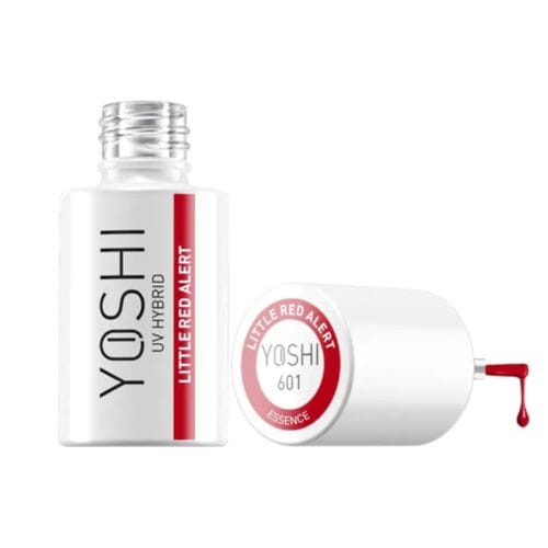 YOSHI Hybrid Nail Gel Polish UV/LED – Little Red Alert 601