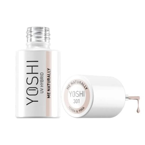 YOSHI Hybrid Nail Gel Polish UV/LED – Me Naturally 301